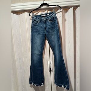 KanCan Dark Blue Flare Jeans